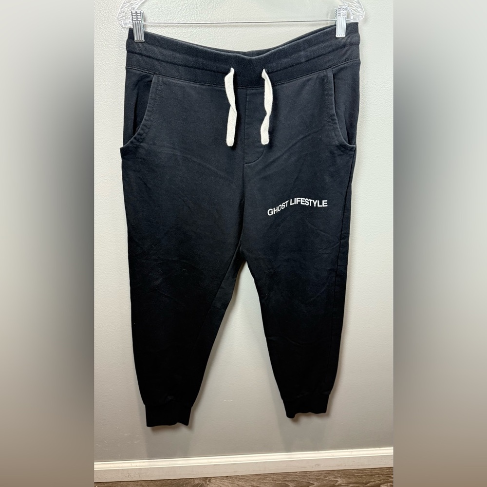 GHOST LIFESTYLE SPORTIQE JOGGER BLACK BASIC Unisex Size Large